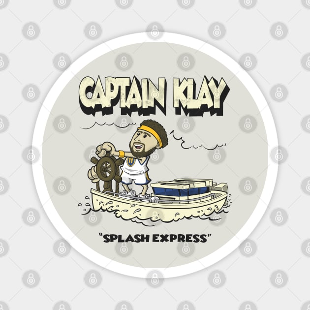 CAPTAIN KLAY COLOR Magnet by BetMac